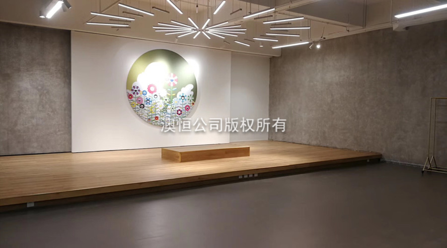 澳恒面层自流平水泥完工案例